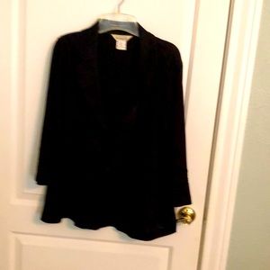 Misook black blazer